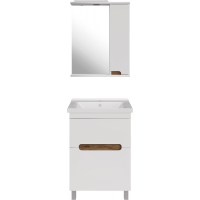 Мебель для ванной ASB-Mebel Вита 60 белый, дуб золотой Мебель для ванной ASB-Mebel Вита 60 белый, дуб золотой