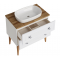 Мебель для ванной ASB-Woodline Каталина 80 white