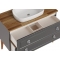 Тумба с раковиной ASB-Woodline Каталина 100 grey Тумба с раковиной ASB-Woodline Каталина 100 grey