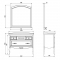 Мебель для ванной ASB-Woodline Модерн 105 антикварный орех