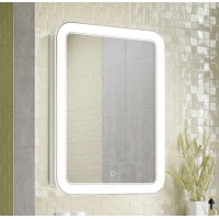 Зеркало-шкаф Alavann Vanda Lux 60 с подсветкой, белый