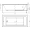 Акриловая ванна Aquanet Grace 180x80