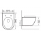 Унитаз подвесной Aquanet Rimless Tavr-W BL-103N-WHT