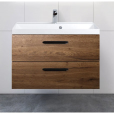 Тумба с раковиной BelBagno Aurora 80, Rovere Tabacco