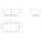 Акриловая ванна BelBagno BB202-1500-750