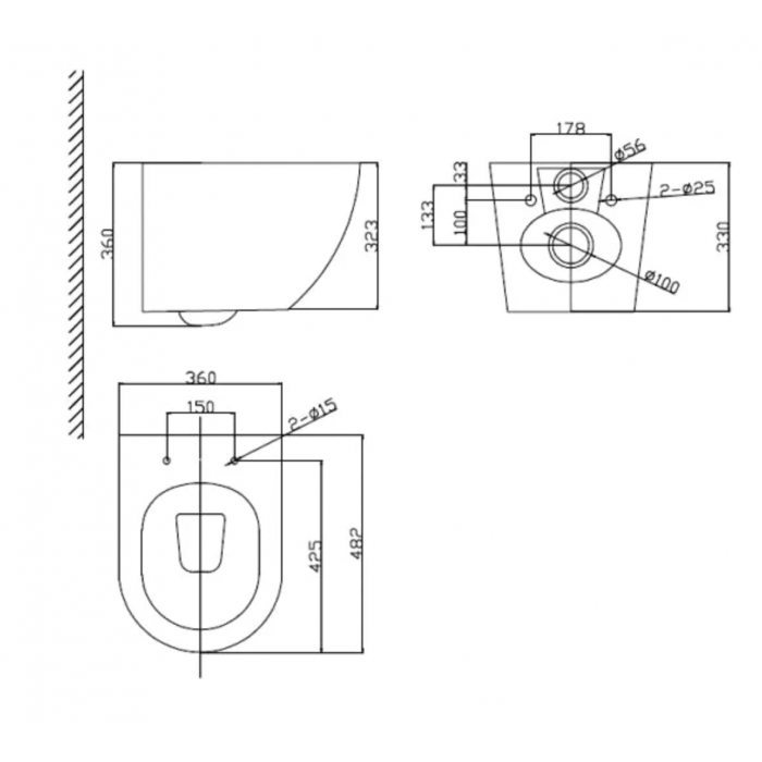 Унитаз подвесной BELBAGNO uno bb3105chr/SC. BELBAGNO инсталляция вв001-120 Размеры.