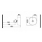 Рукомойник Bien Harmony HRLG04001FD0B8000