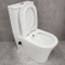 Унитаз-компакт Bloomix Alan 1219SB bidet black безободковый с биде и смесителем