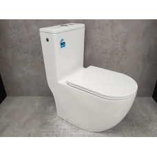 Унитаз-моноблок Bloomix S-Line 3.0 2327T/UF1 безободковый Tornado