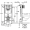 Комплект Система инсталляции Grohe Rapid SL 38811KF0 с кнопкой смыва + унитаз Bloomix Black Diamond MD1055T/UF01 безободковый торнадо