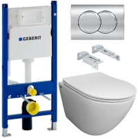 Комплект Система инсталляции Geberit 458.149.21.1 + кнопка смыва Delta01 115.107.21.1 + унитаз Bloomix Trend 3.0 AD1203T/UF1 безободковый торнадо Ceramic+ Комплект Система инсталляции Geberit 458.149.21.1 + кнопка смыва Delta01 115.107.21.1 + унитаз Bloomix Trend 3.0 AD1203T/UF1 безободковый торнадо Ceramic+