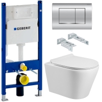 Комплект Система инсталляции Geberit 458.163.21.1 + кнопка смыва Delta30 115.137.21.1 + унитаз Bloomix Roland MD1201T/UF01 безободковый торнадо Комплект Система инсталляции Geberit 458.163.21.1 + кнопка смыва Delta30 115.137.21.1 + унитаз Bloomix Roland MD1201T/UF01 безободковый торнадо