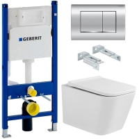 Комплект Система инсталляции Geberit 458.163.21.1 + кнопка смыва Delta30 115.137.21.1 + унитаз Bloomix Regnum MD1205R/UF01 безободковый Комплект Система инсталляции Geberit 458.163.21.1 + кнопка смыва Delta30 115.137.21.1 + унитаз Bloomix Regnum MD1205R/UF01 безободковый