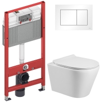 Комплект Система инсталляции TECE 9400413 + унитаз Bloomix Roland MD1201R/UF01 безободковый Комплект Система инсталляции TECE 9400413 + унитаз Bloomix Roland MD1201R/UF01 безободковый