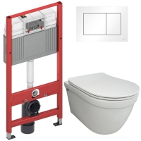 Комплект Система инсталляции TECE 9400413 + унитаз Bloomix Rapid SL1233R/UF3 безободковый Комплект Система инсталляции TECE 9400413 + унитаз Bloomix Rapid SL1233R/UF3 безободковый