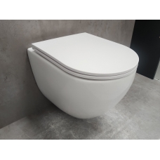 Унитаз подвесной Bloomix Аltаir АD1255T/UF1 безободковый