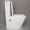 Унитаз-компакт Bloomix X-Cube 3.0 AD3003TSB/UF1 Ceramic+ безободковый торнадо с функцией биде и смесителем Унитаз-компакт Bloomix X-Cube 3.0 AD3003TSB/UF1 Ceramic+ безободковый торнадо с функцией биде и смесителем