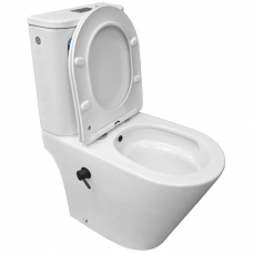 Унитаз-компакт Bloomix Lime 3.0 AD3055TSB/UF1 Ceramic+ bidet black безободковый торнадо с функцией биде и смесителем
