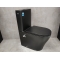 Унитаз-компакт Bloomix Black Barron 3.0 AD3091SBT/UF1 Ceramic+ безободковый с биде и смесителем