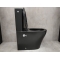 Унитаз-компакт Bloomix Black Barron 3.0 AD3091SBT/UF1 Ceramic+ безободковый с биде и смесителем