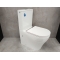 Унитаз-компакт Bloomix Вarron АD3091Т/UF3cr Тornаdo 3.0 безободковый