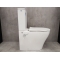 Унитаз-компакт Bloomix Rittberger AD3092TSB/F1 Ceramic+ безободковый с биде и смесителем