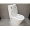 Унитаз-компакт Bloomix Salchow 3.0 АD3093ТSВ/UF1 торнадо Ceramic+ с функцией биде и смесителем Унитаз-компакт Bloomix Salchow 3.0 АD3093ТSВ/UF1 торнадо Ceramic+ с функцией биде и смесителем