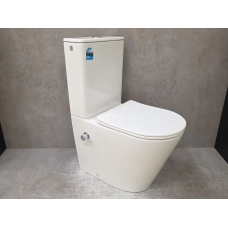 Унитаз-компакт Bloomix Salchow 3.0 АD3093ТSВ/UF1 торнадо Ceramic+ с функцией биде и смесителем