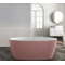 Акриловая ванна Bloomix Judy 170x76x58 отдельностоящая, розовая матовая
