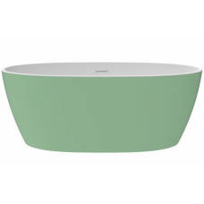 Акриловая ванна Bloomix Judy 170x76x58 отдельностоящая, зеленая матовая