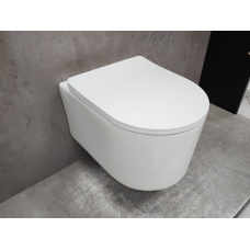 Унитаз подвесной Bloomix Ultra 3.0 MD1204T/UF3 безободковый торнадо