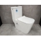 Унитаз-моноблок Bloomix S-Line 2324R/UF1 Ceramic+ безободковый с функцией биде и смесителем