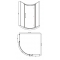 Душевой уголок Bravat Blackline BS090.1110A 90x90x195