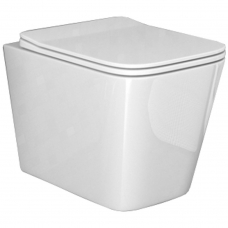 Унитаз подвесной CeramaLux TR5178 безободковый торнадо