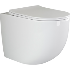 Унитаз приставной Ceramica Nova Mia CN1810, безободковый