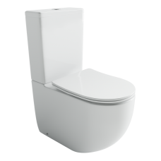 Унитаз-компакт Ceramica Nova Metropol CN4001T безободковый, торнадо