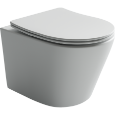 Унитаз подвесной Ceramica Nova Balearica Rimless CN6000MW, безободковый