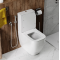 Унитаз-компакт Cerutti Spa Chika CT8708 безободковый, с микролифтом