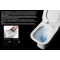 Унитаз-компакт Cerutti Spa Chika CT8708 безободковый, с микролифтом