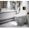 Унитаз подвесной Cerutti SPA ELLERO Aria PP CT10481 безободковый