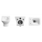 Унитаз подвесной Cerutti SPA ELLERO Aria PP CT10481 безободковый