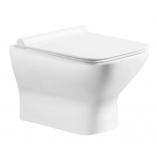 Унитаз подвесной Cerutti SPA ELLERO Aria PP CT10481 безободковый