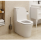 Унитаз-компакт Cerutti Spa SANTA CT8916 безободковый, с микролифтом