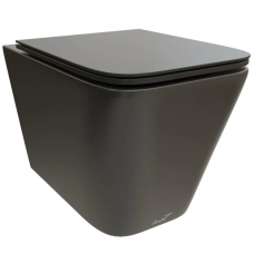 Унитаз подвесной Cerutti Spa Maiella Aria CT9163 безободковый, с микролифтом
