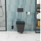 Унитаз подвесной Cerutti Spa Maiella Aria CT9163 безободковый, с микролифтом