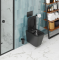 Унитаз подвесной Cerutti Spa Maiella Aria CT9163 безободковый, с микролифтом