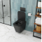 Унитаз подвесной Cerutti Spa Maiella Aria CT9163 безободковый, с микролифтом