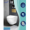 Унитаз подвесной Cerutti SPA SELLA Aria Tornado CT9529 безободковый