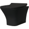 Унитаз подвесной Cerutti Vettore aria 2615E Matt black безободковый