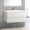 Тумба с раковиной Cezares Molveno 100 bianco ghiaccio